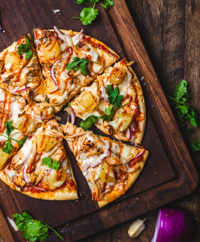 Chicken pizza