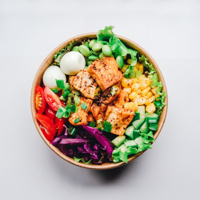Salmon bowl
