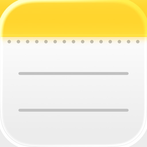 Saved from Notes Notes app icon